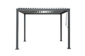 Pergola m/justerbart tag 3 x 3 meter - Sunlife®